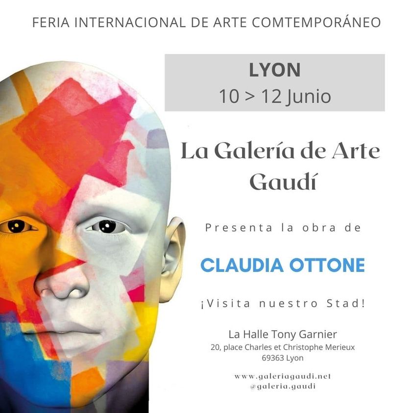 Claudia Ottone espone alla Fiera Internazionale d’Arte Contemporanea LIONE.